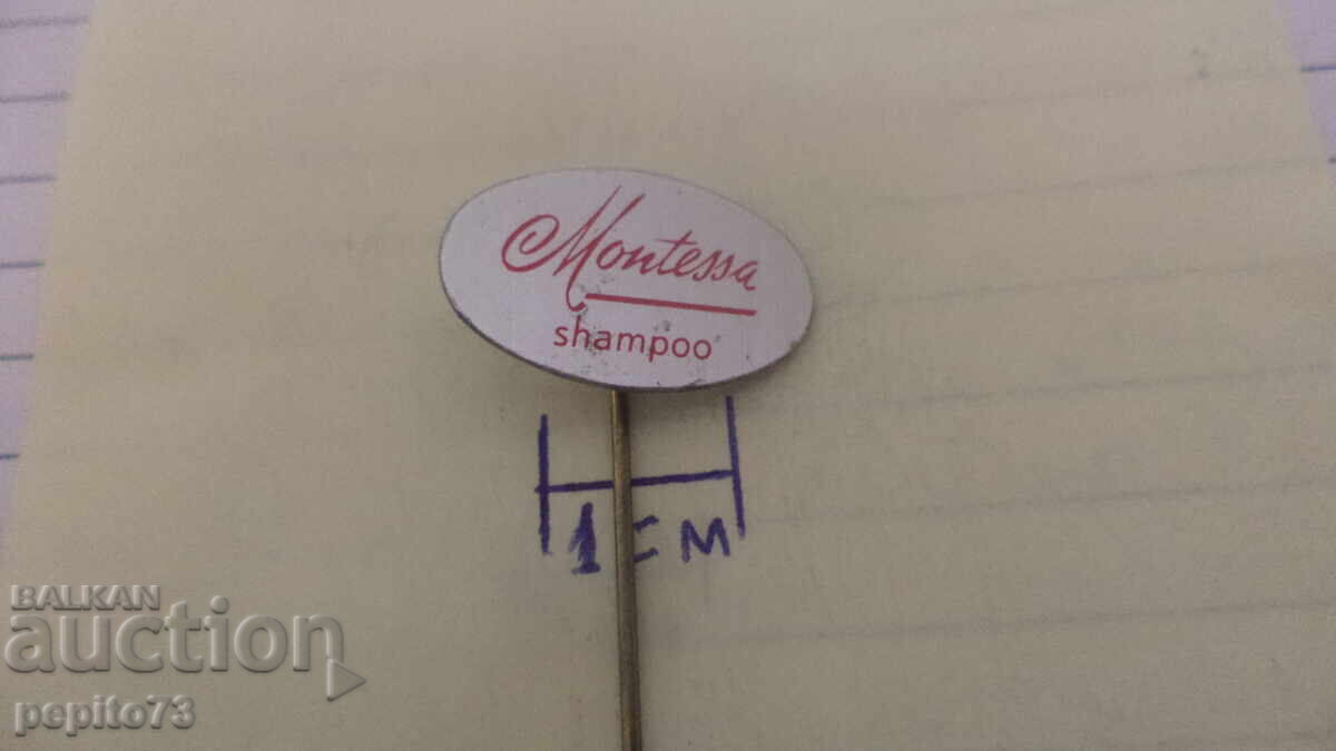Δημοπρασία Σήμα διαφήμισης, Montessa Shampoo, μάρκα καλλυντικών