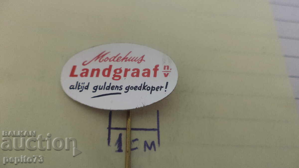 Διαφημιστικό σήμα, Modehuus lanbgraaf, καταστήματα ρούχων με τιμή € 1.00 | 1.96 BGN