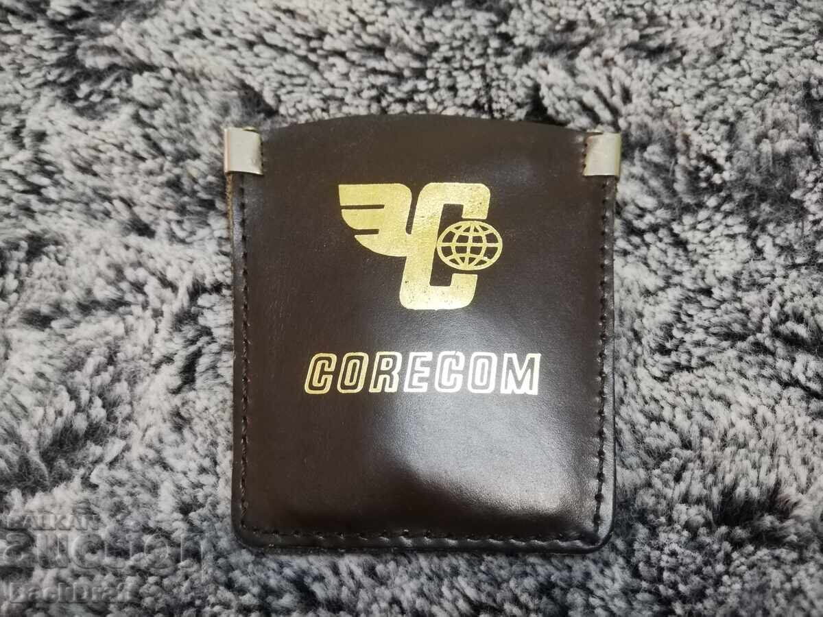 Cheie de piele promoțională Corecom cu deschizător de sticle - 5