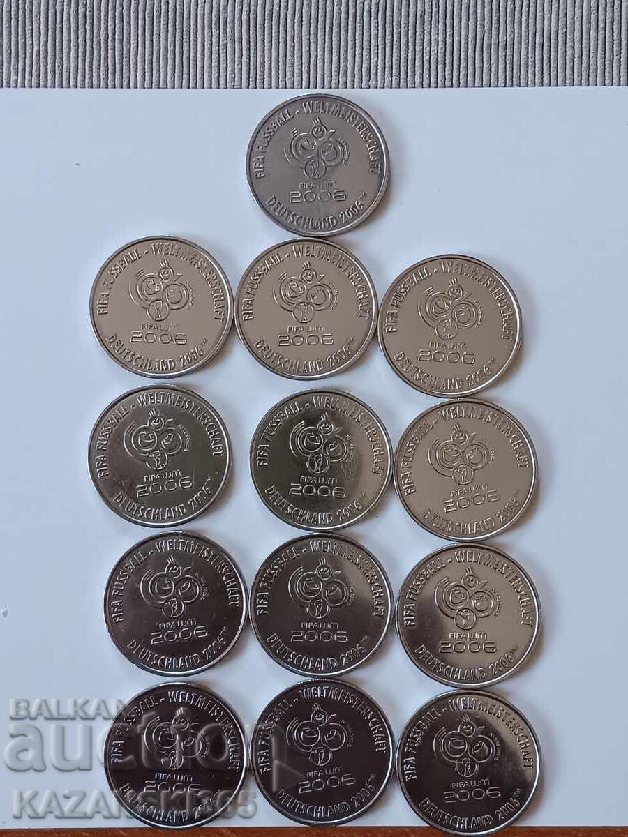 Токени от световно първенство по футбол 2006 г. Германия с цена € 30.00 | 58.68 лв.