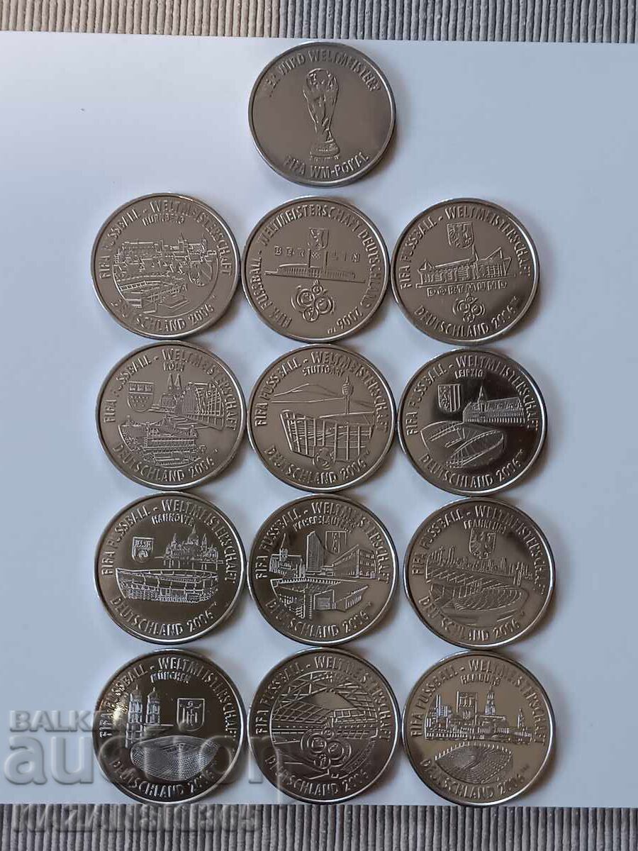 Tokens from the 2006 FIFA World Cup Germany