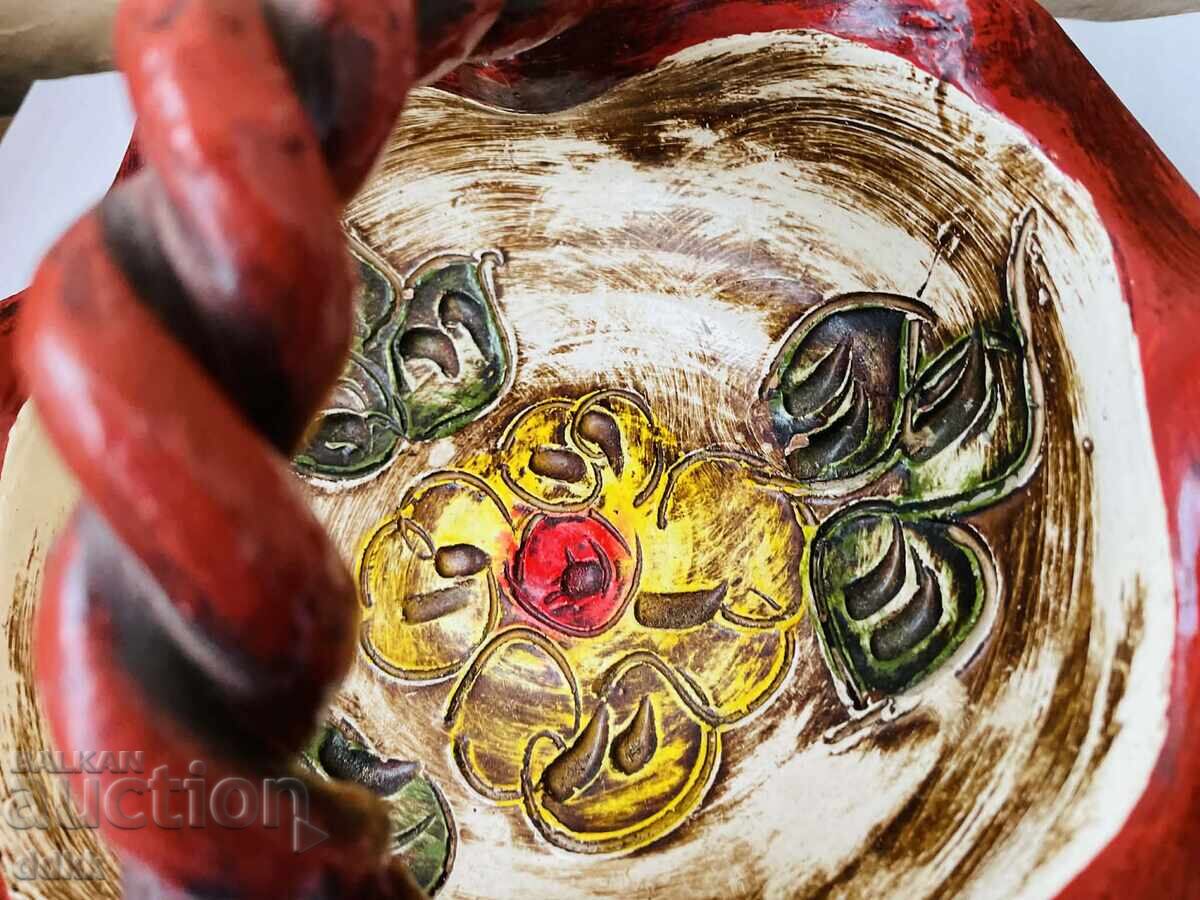 Livrarea Frumoasă bombăniere mare din porțelan