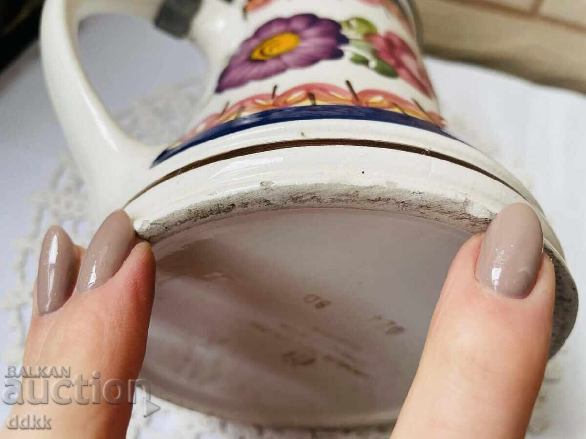 Όμορφη χειροποίητη κεραμική κούπα από τη Γερμανία - 7