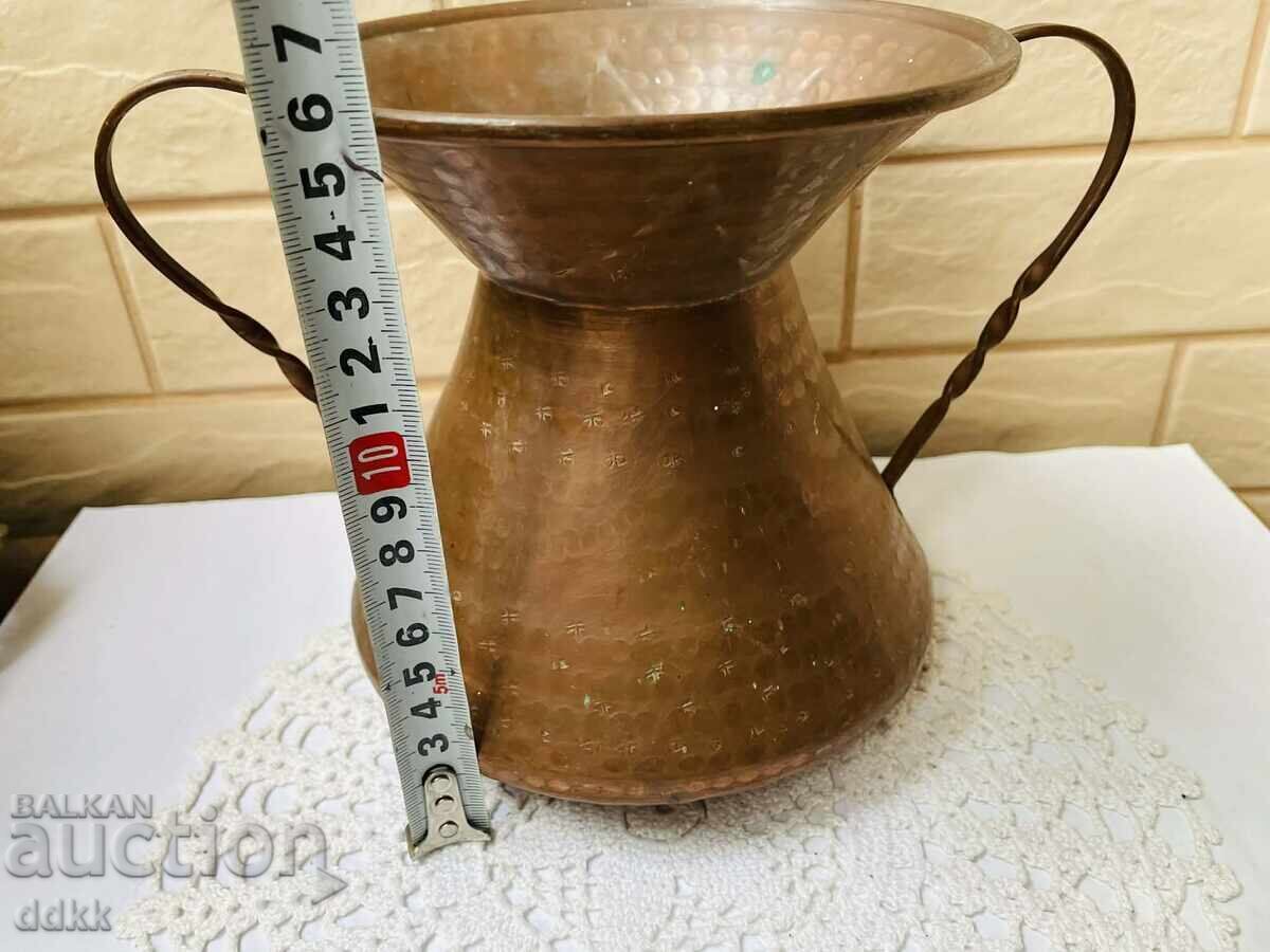 Δημοπρασία Όμορφο μελιούχο σκεύος με 2 χερούλια από την Αγγλία