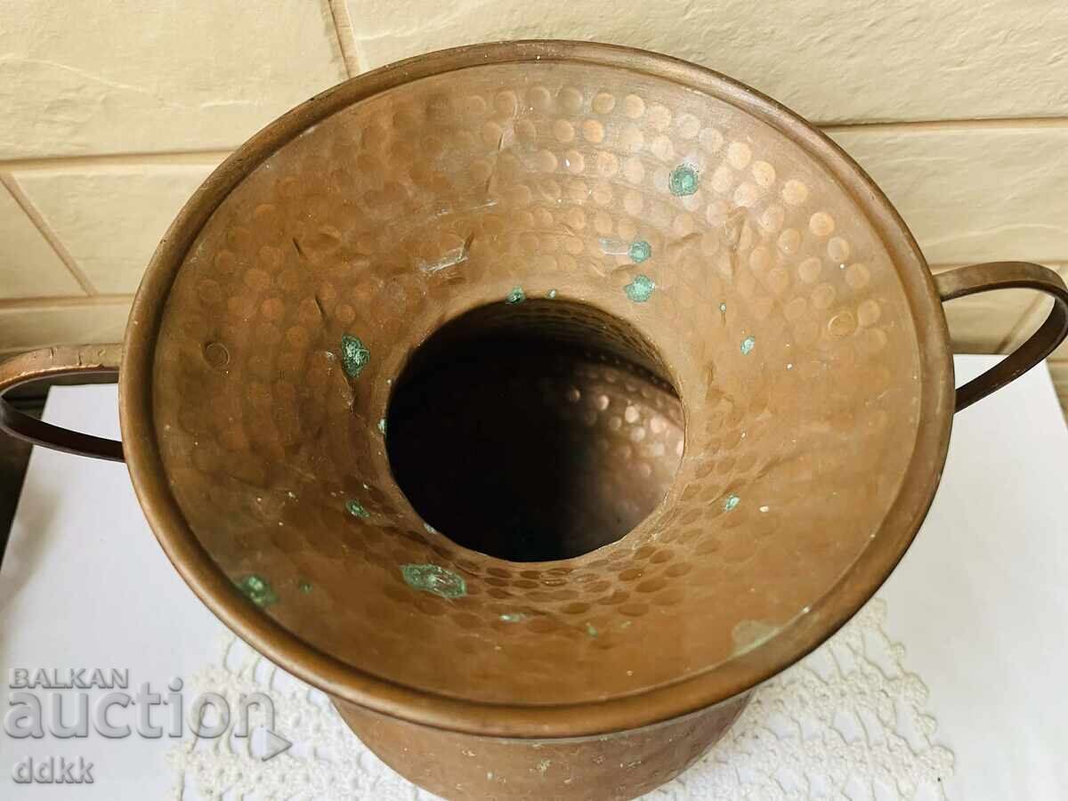 Όμορφο μελιούχο σκεύος με 2 χερούλια από την Αγγλία - 6