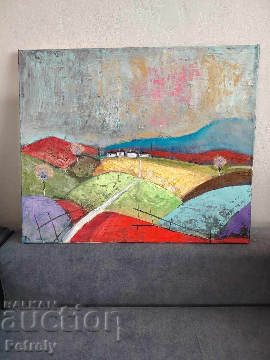 Large oil painting - 5