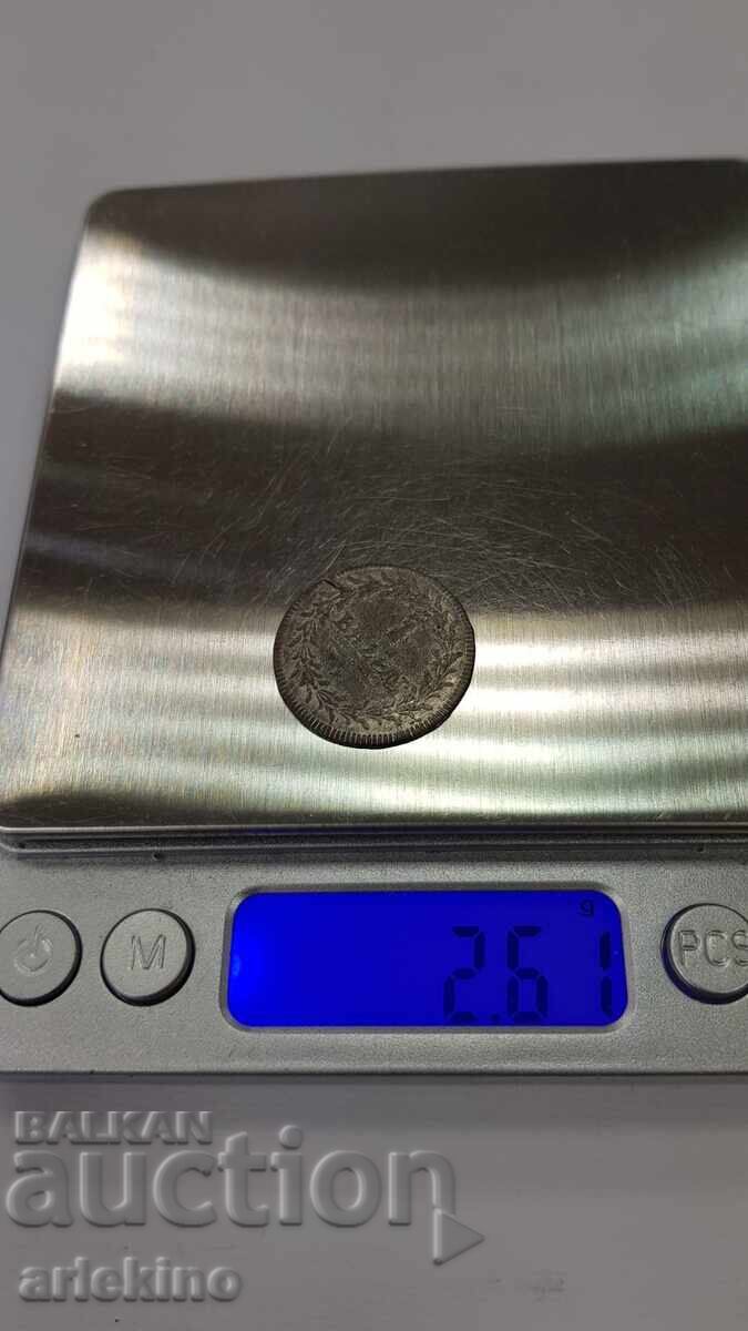 Σπάνιο ασημένιο νόμισμα 1 BAZEN 1810 - Ελβετία, CANTON - 7 Σπάνιο ασημένιο νόμισμα 1 BAZEN 1810 - Ελβετία, CANTON - 7