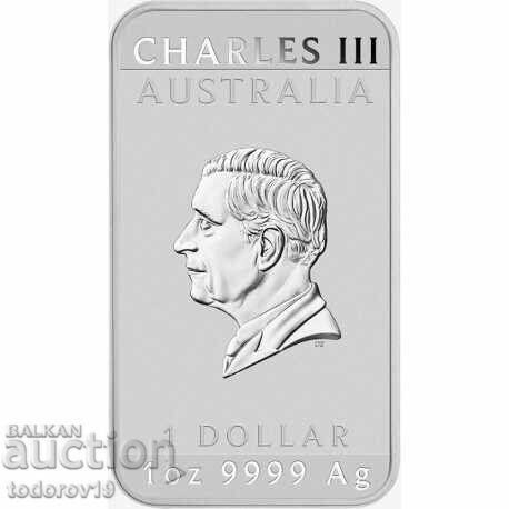 Argint 1 oz Lingou "Anul Calului" 2026 cu preț € 107.99 | 211.21 BGN Argint 1 oz Lingou "Anul Calului" 2026 cu preț € 107.99 | 211.21 BGN