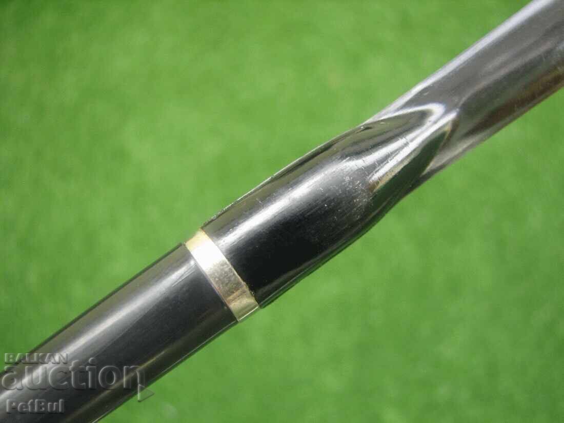 Interesantă Stilou Vechi în Formă de Pană, cu Toc - 5