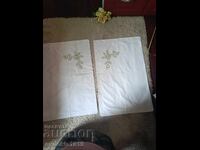 Fețe de pernă brodate