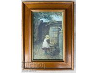 Painting "Young Girl Carrying Water"