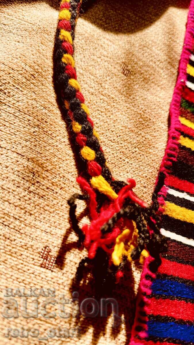 Delivery of Traditional costume, old woolen apron, unused!