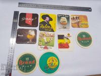 Collection of Cardboard Beer Mats and Others
