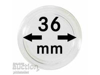 Lindner Coin Capsules - Pack of 10 - 36mm