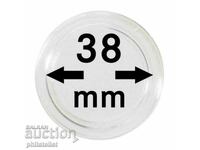 Lindner капсули за монети – опаковка 10 броя - 38 мм