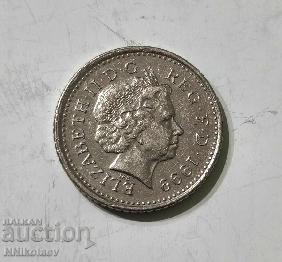 Marea Britanie 5 pence 1999 - 5