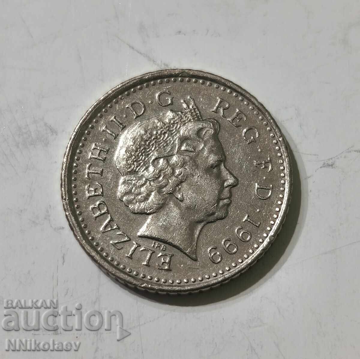 Marea Britanie 5 pence 1999 - 6
