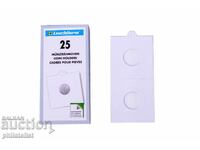 Leuchtturm coin cards 25 pcs / pack. 20 mm /c