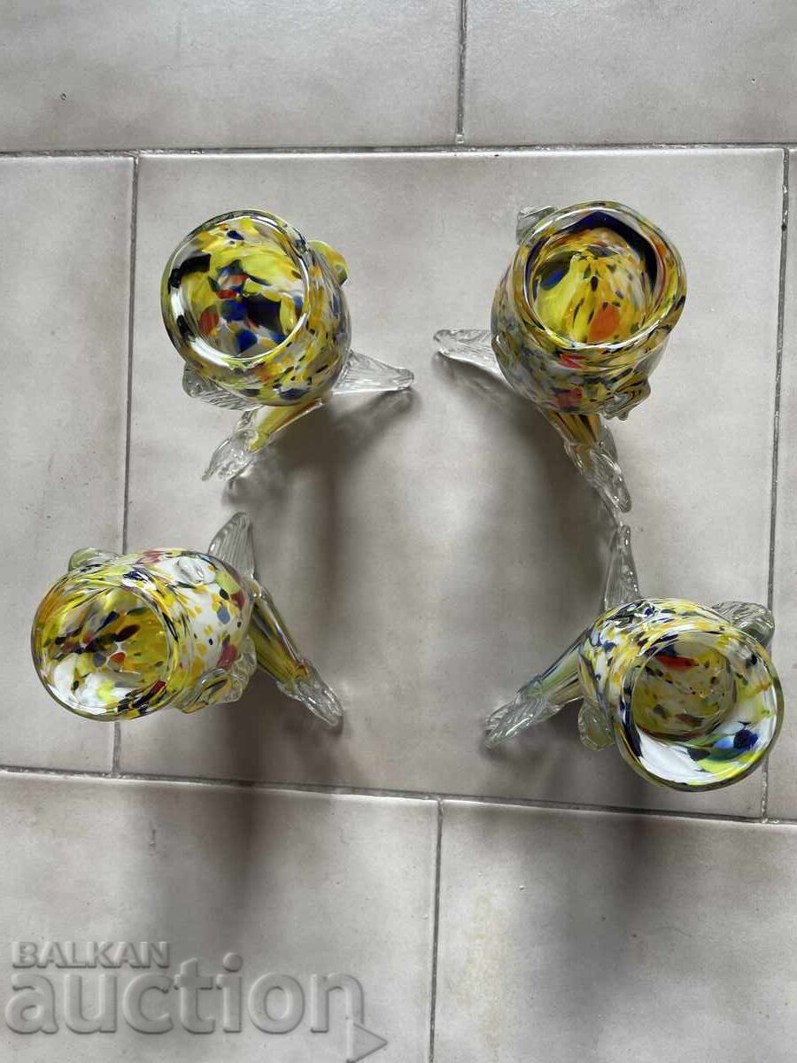 Cești Pește - 14 cm, sticlă colorată cu preț € 29.95 | 58.58 BGN Cești Pește - 14 cm, sticlă colorată cu preț € 29.95 | 58.58 BGN