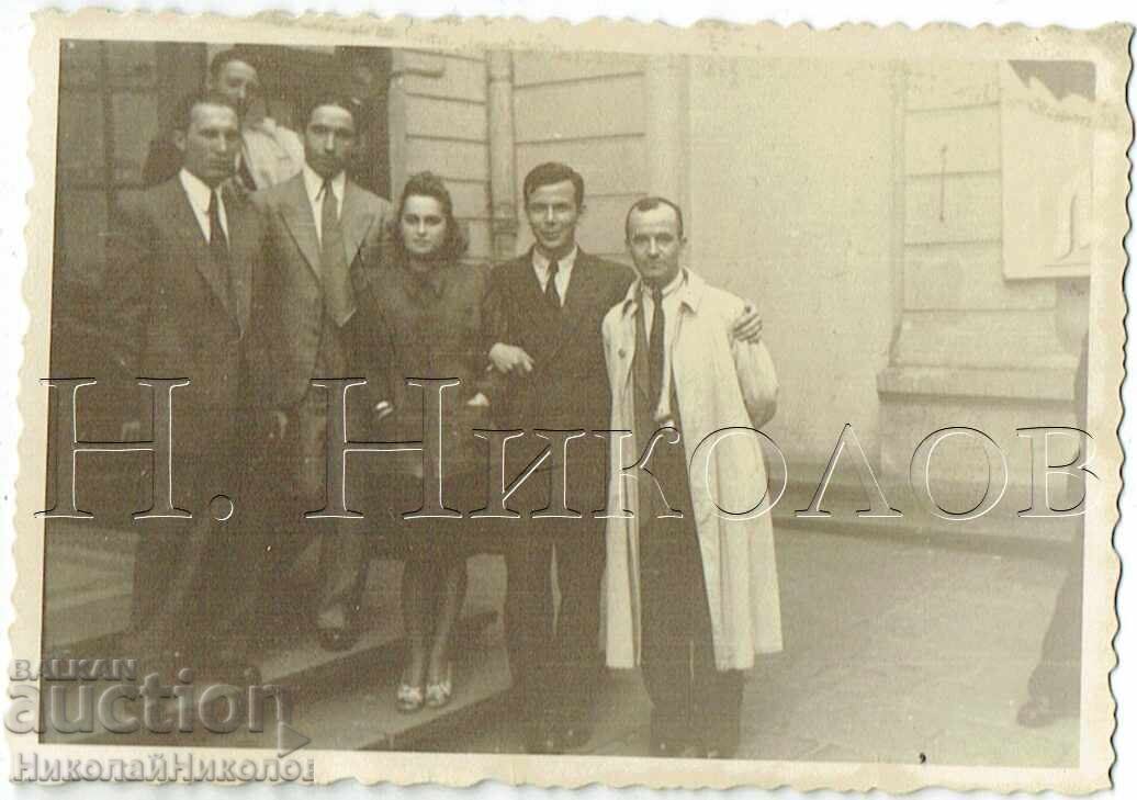 1943 FOTOGRAFIE VECHE MICĂ SOFIA TEATRU ACTRIȚĂ VERA BELEVA ZH15