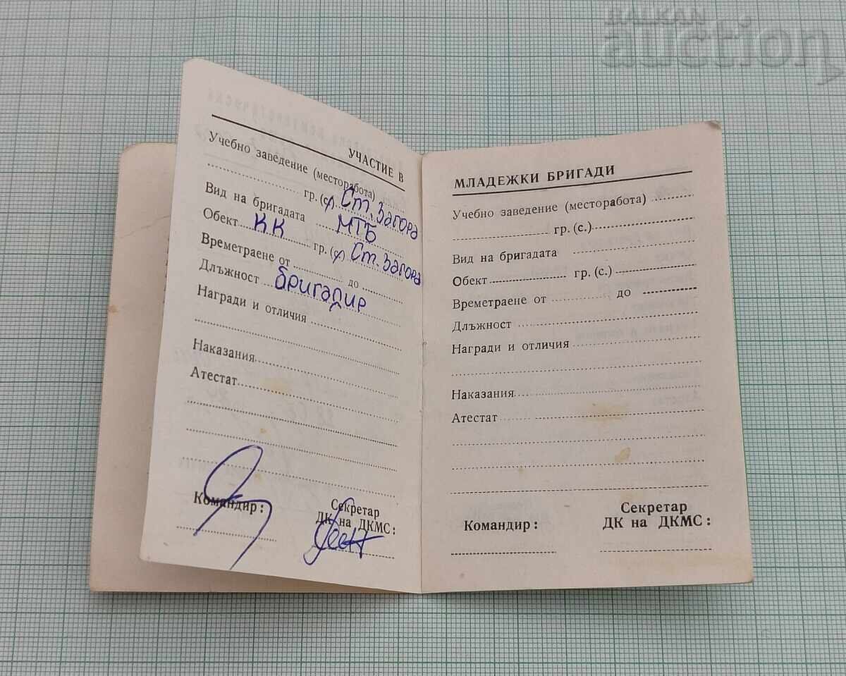 Livrarea CONSTRUIM PENTRU PATRIE 1984 2 INSIGNE CĂRȚULIE