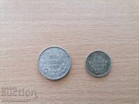 Bŭlgariya - komplekt 20 i 50 leva 1930 god