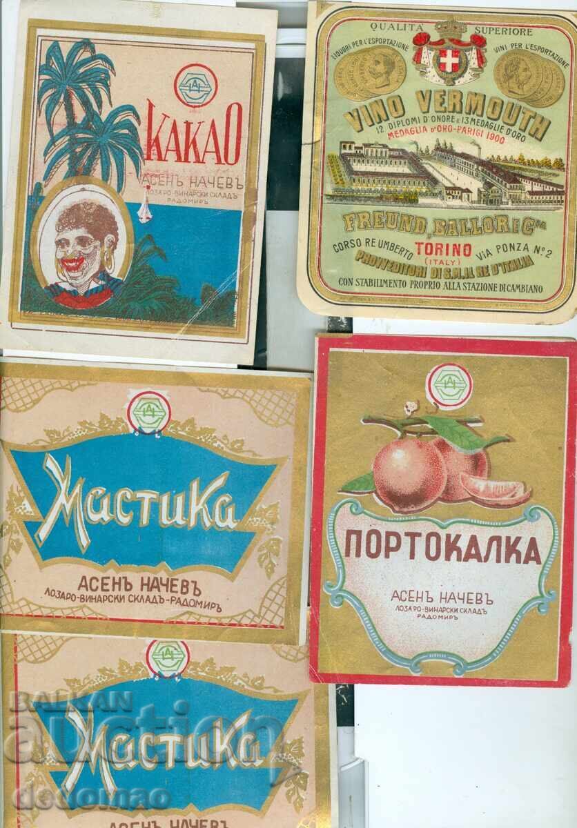 ETICHETE PENTRU ALCOOL - ÎNAINTE DE 9 SEPTEMBRIE