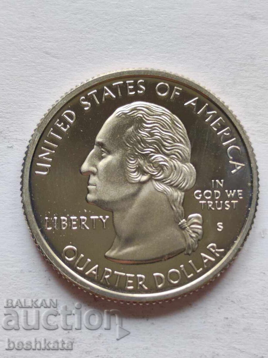 ΗΠΑ - 1/4 Δολάριο Τζόρτζια (1999) S - UNC με τιμή € 7.50 | 14.67 BGN