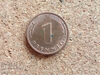 Γερμανία 1 πφένιγκ, 1978 μ.Χ