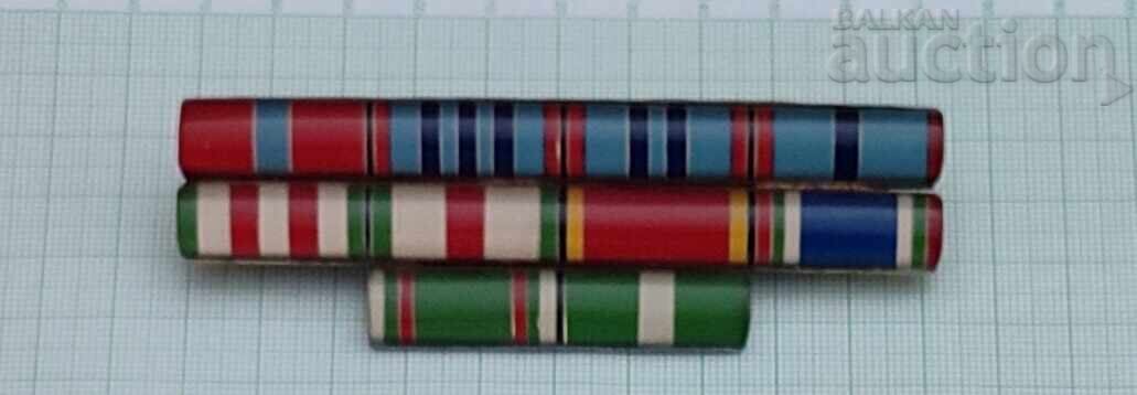 ВОЕННИ МЕДАЛИ КОЛОДКА ЛОТ - 5