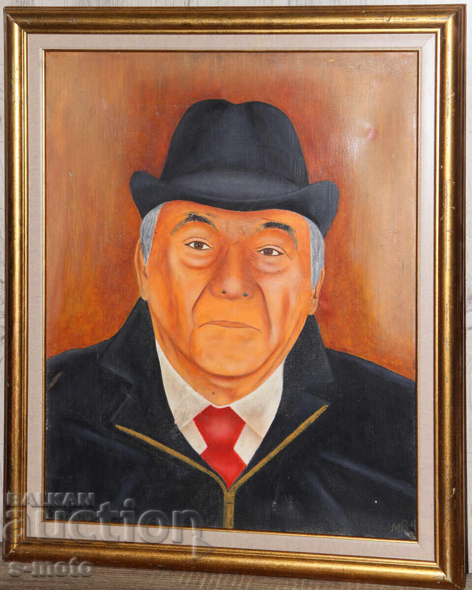 Έργο ζωγραφικής με λάδι, πορτρέτο με τιμή € 150.00 | 293.37 BGN