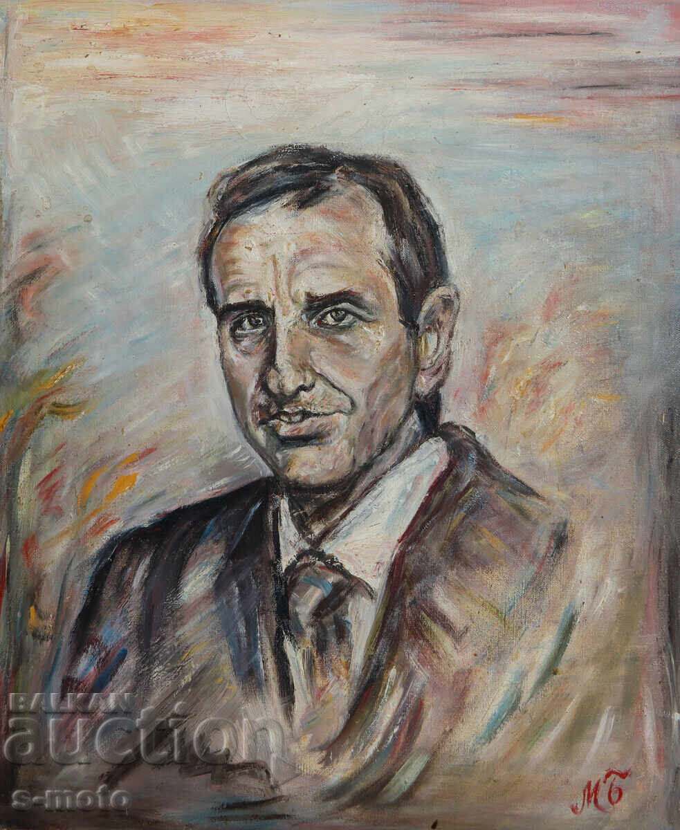 Έργο ζωγραφικής με λάδι, πορτρέτο με τιμή € 150.00 | 293.37 BGN