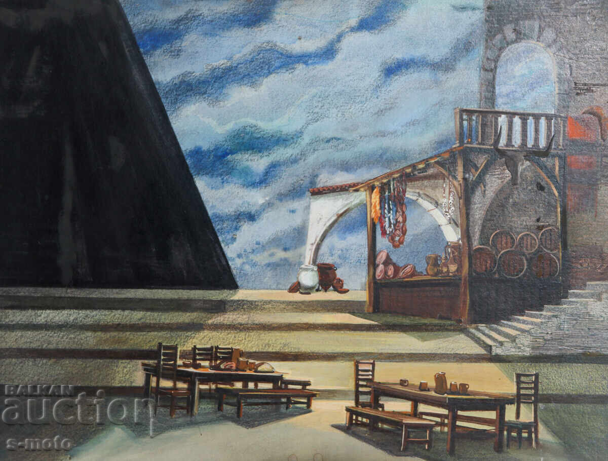 Картина см техники сценография интериор с цена € 155.00 | 303.15 лв.