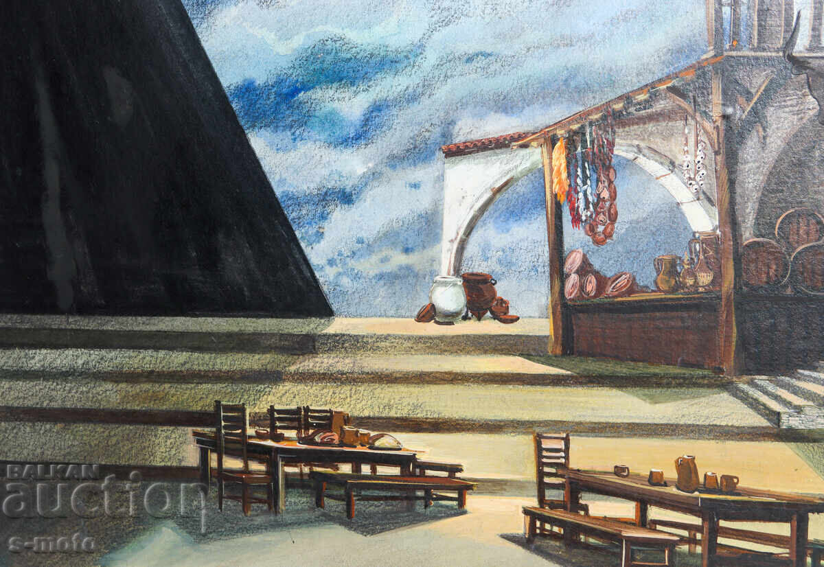 Картина см техники сценография интериор - 5