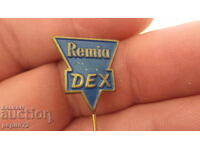 Insigna publicitară, DEX Remia, marcă margarină