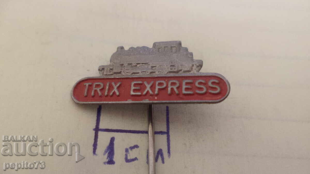Semn publicitar, Trix Express, marcă de căi ferate cu preț € 2.00 | 3.91 BGN