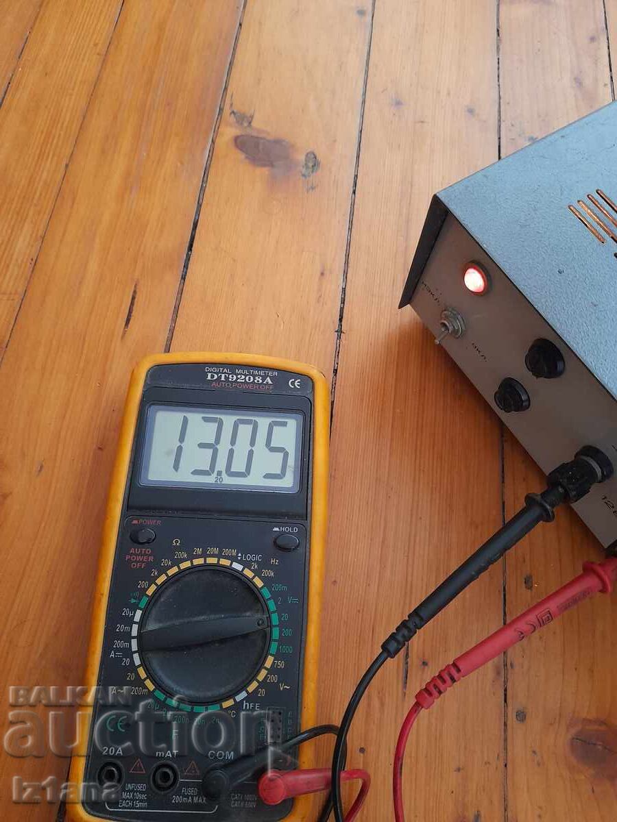 Old Stabilized Rectifier TST-12-5 - 5