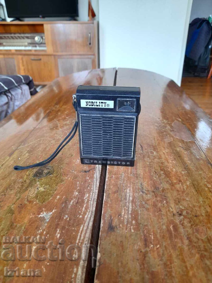 Παλιό ραδιόφωνο, ραδιοδέκτης Nobility