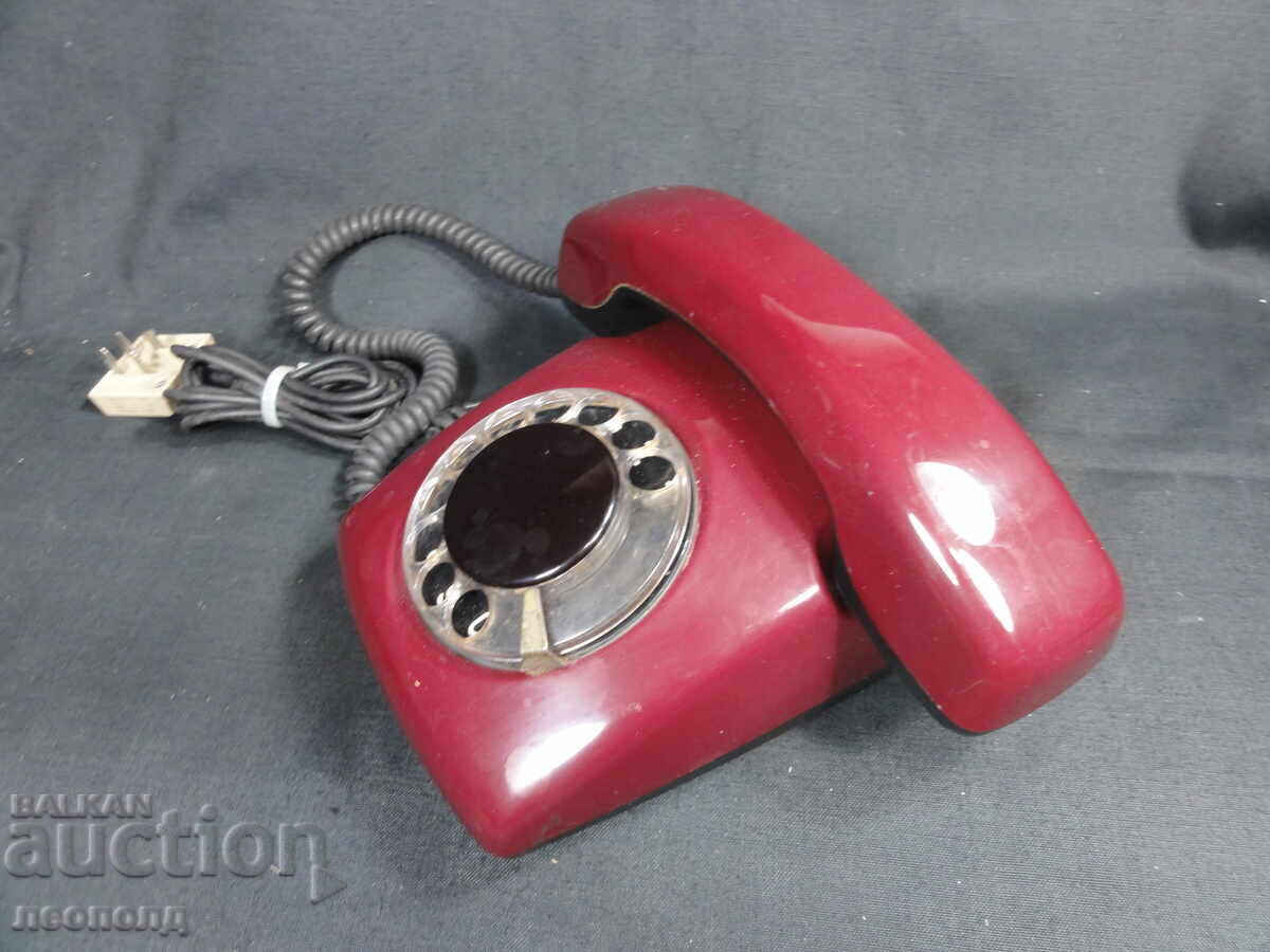 BZȚ STAR RETRO SOC URSS APARAT TELEFON TELEFON CU CADRAN cu preț € 3.50 | 6.85 BGN