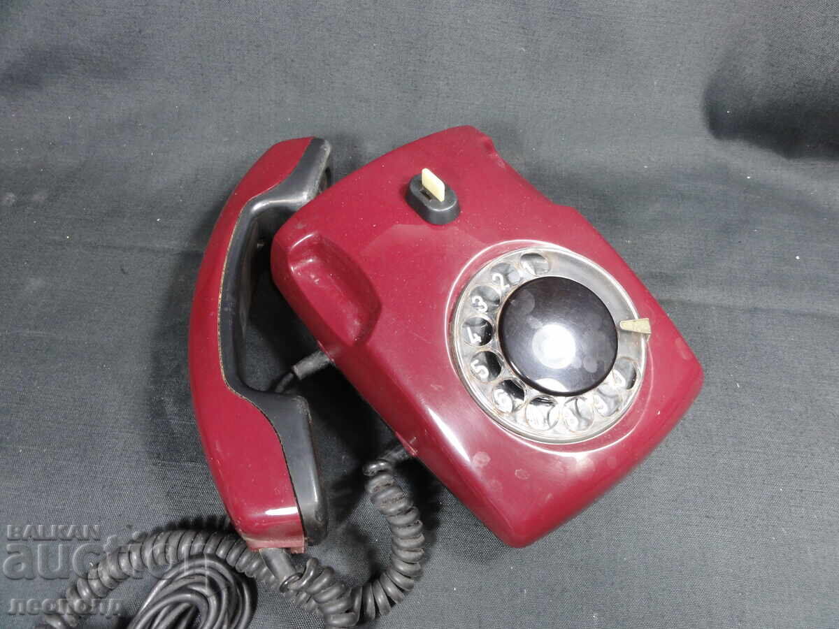 Livrarea BZȚ STAR RETRO SOC URSS APARAT TELEFON TELEFON CU CADRAN