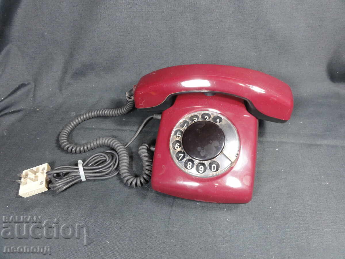 BZȚ STAR RETRO SOC URSS APARAT TELEFON TELEFON CU CADRAN