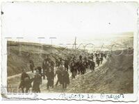 FOTOGRAFIE VECHE MICĂ, MARȘ DE LA SVIȘTOV LA SATUL OREȘ J170