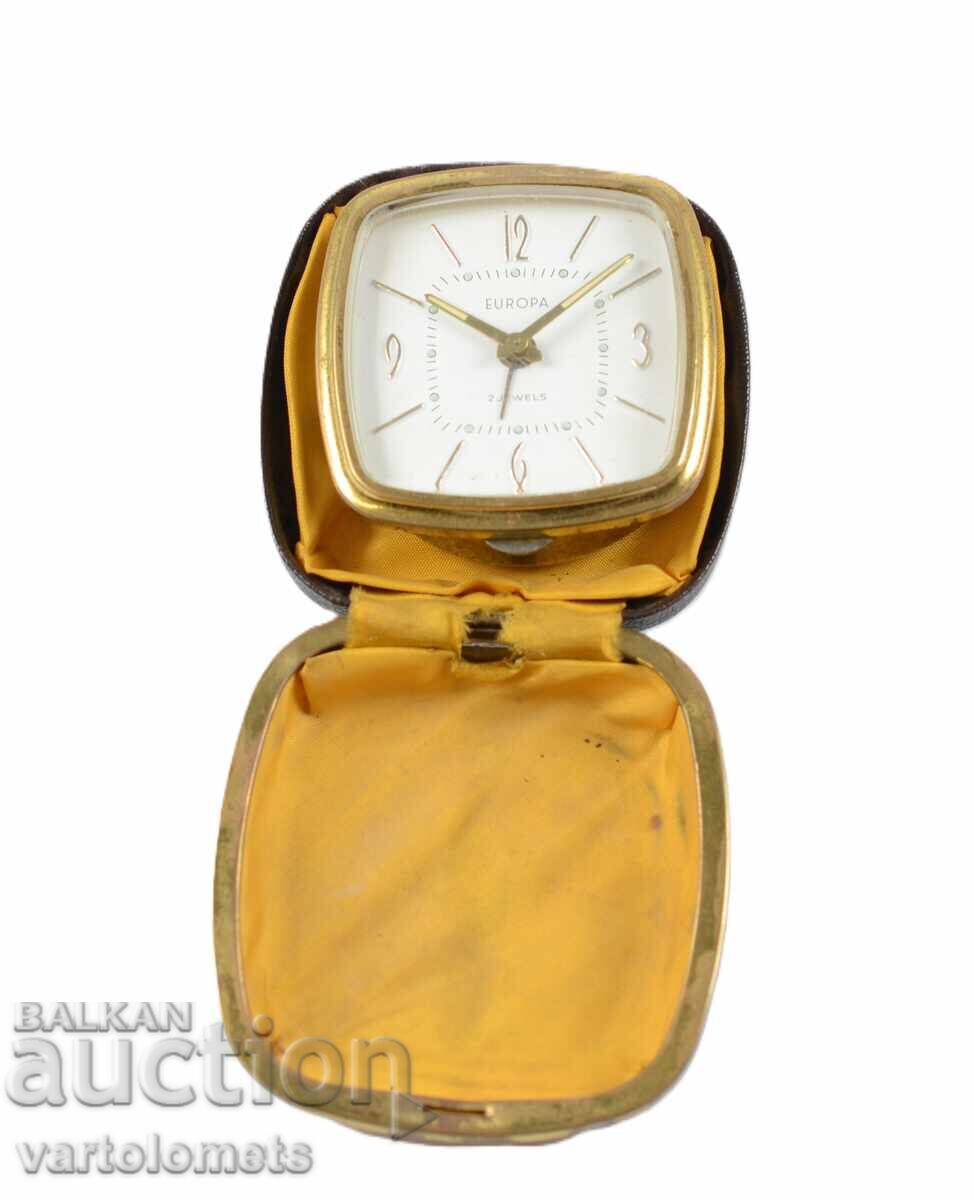 Livrarea Ceas deșteptător mecanic vintage Europa Germania - funcționează