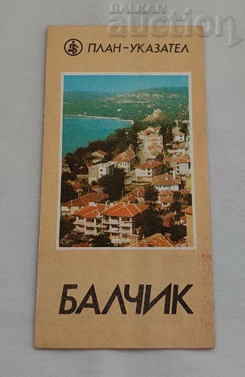 BALCHIK PLAN-GUIDE 1984
