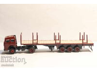 HERPA H0 1/87 IVECO MAGIRUS CAMION DE LEMN MODEL MAȘINĂ