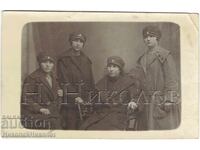 1924 FOTOGRAFIE VECHE ELEVĂ DE GIMNAZIU FOTO ABADJIEV ZH222
