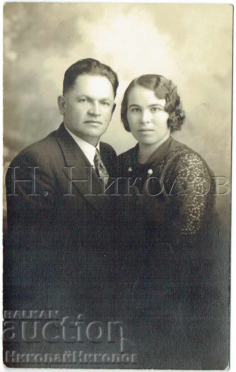 1937 FOTOGRAFIE VECHE IMIGRANȚI BULGARI ÎN SUA ZH224