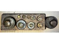 Σπάνιες χάλκινες βασιλικές ζυγαριές Σόφια για ζύγισμα ζυγού