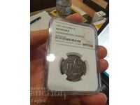 5 лева 1941г. AU Details Environmental Damage