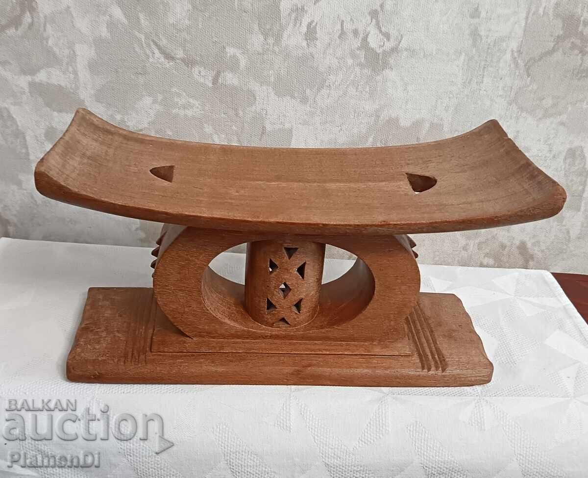 Столче, табуретка - Ашанте от Гана - 6